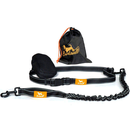 Original Hands Free Dog Lead - Running Dog Lead with Waist Belt - 1 Dog